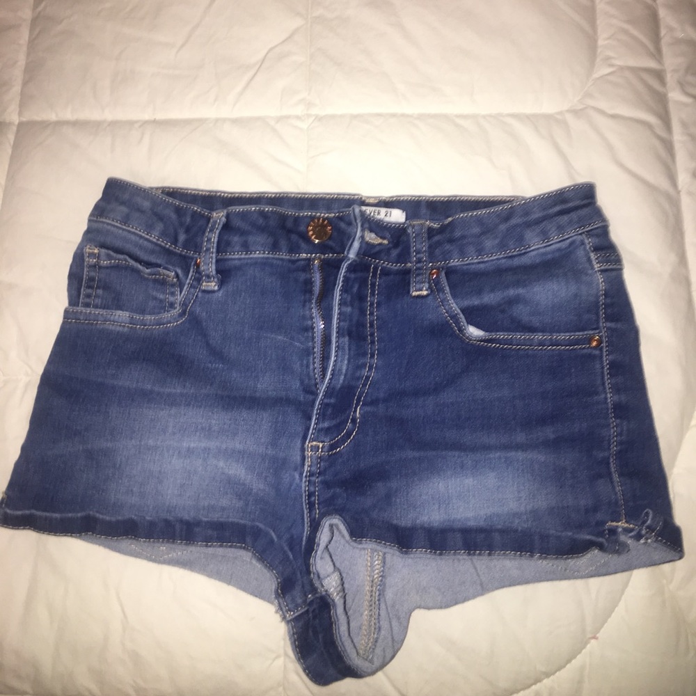Forever 21 Size 26 jean shorts